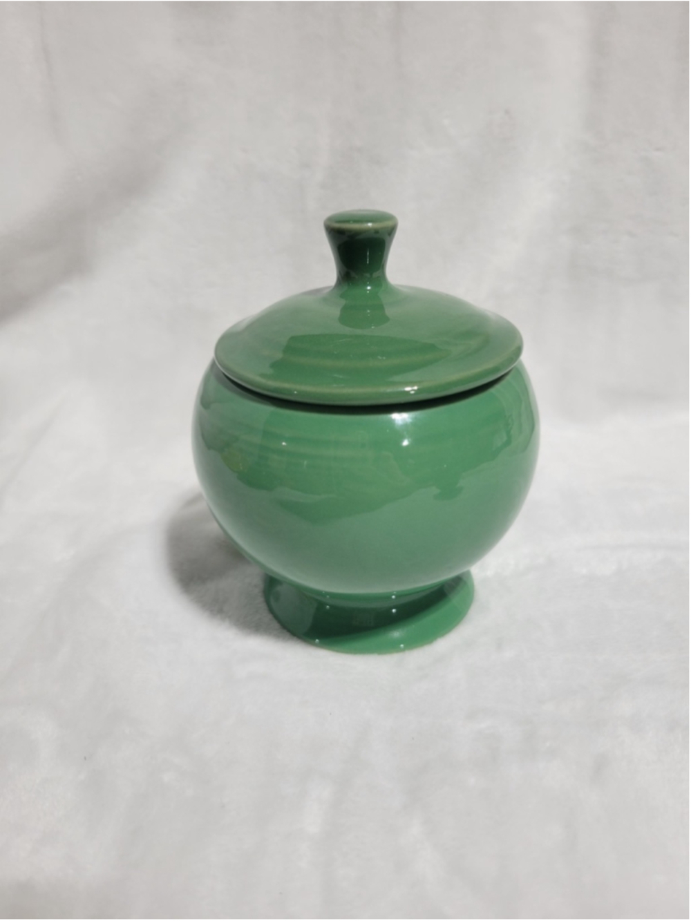 Fiesta Fiestaware Meadow Individual Sugar Bowl with Lid Homer Laughlin HLC